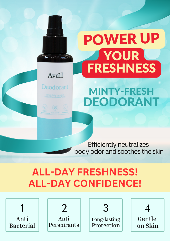 Deodorant | The Health Yard Philippines