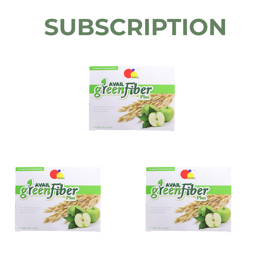 SUBSCRIPTION | Green Fiber Plus (15 Sachets) | The Health Yard