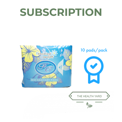 SUBSCRIPTION | FC Bio Sanitary Pad - Day Use | The Health Yard