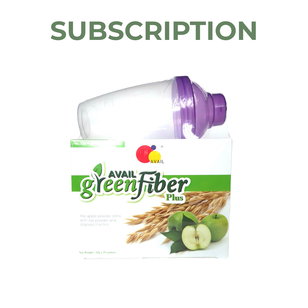 SUBSCRIPTION | Green Fiber Plus (15 Sachets) | The Health Yard