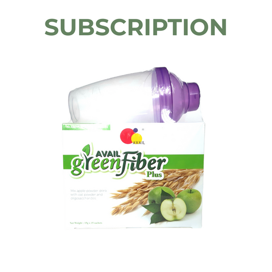 SUBSCRIPTION | Green Fiber Plus (15 Sachets) | The Health Yard