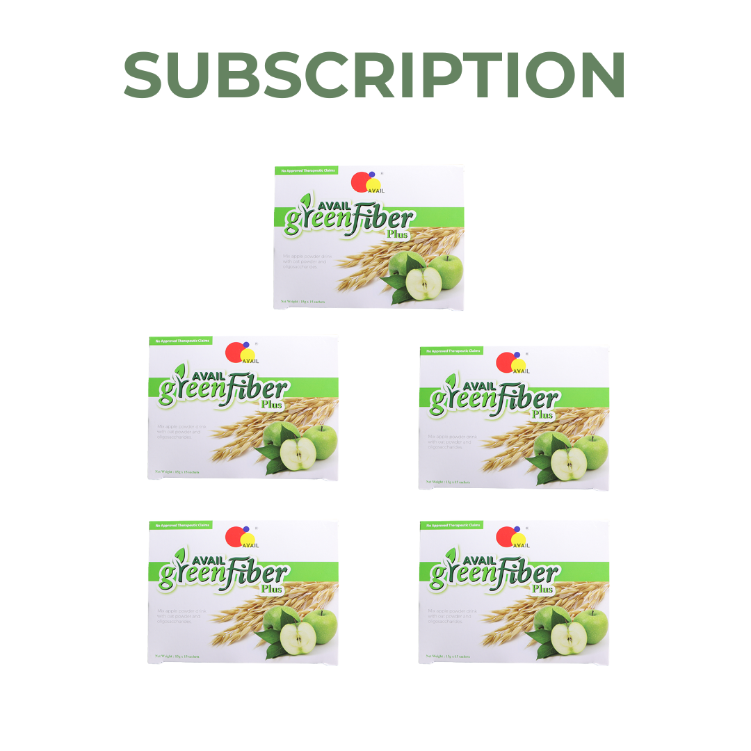 SUBSCRIPTION | Green Fiber Plus (15 Sachets) | The Health Yard