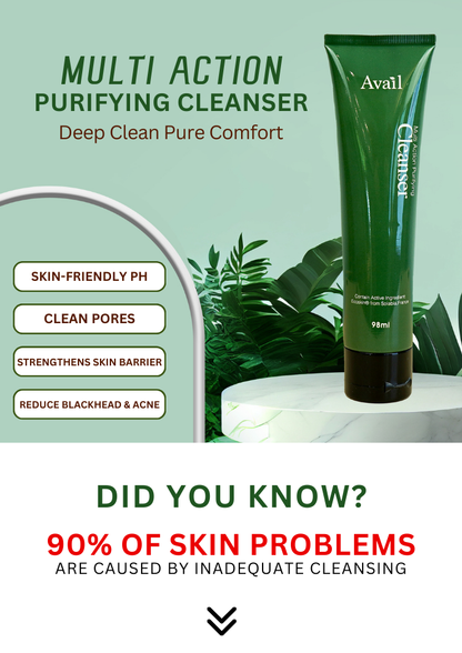 SUBSCRIPTION | Multi Action Purifying Cleanser (98 ML) | The Health Yard