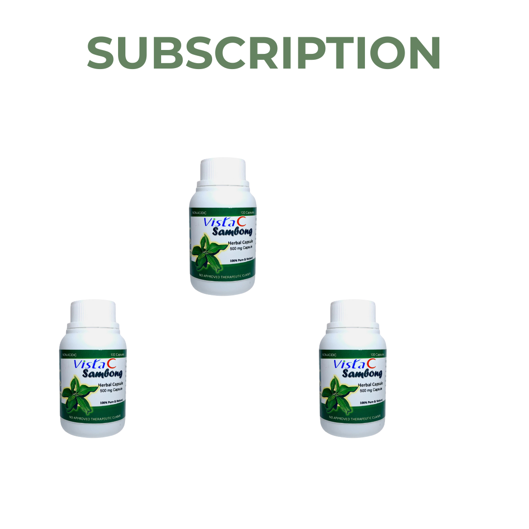 SUBSCRIPTION | Vista C - Sambong 100 capsule | The Health Yard
