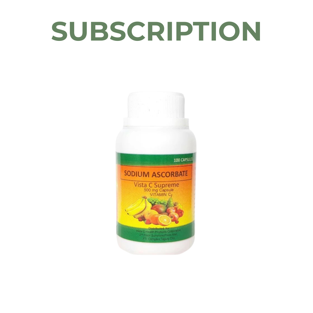 SUBSCRIPTION |  Vista C | Sodium Ascorbate | The Health Yard