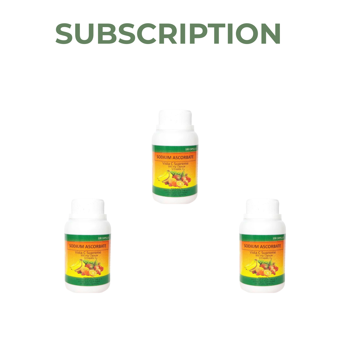 SUBSCRIPTION |  Vista C | Sodium Ascorbate | The Health Yard