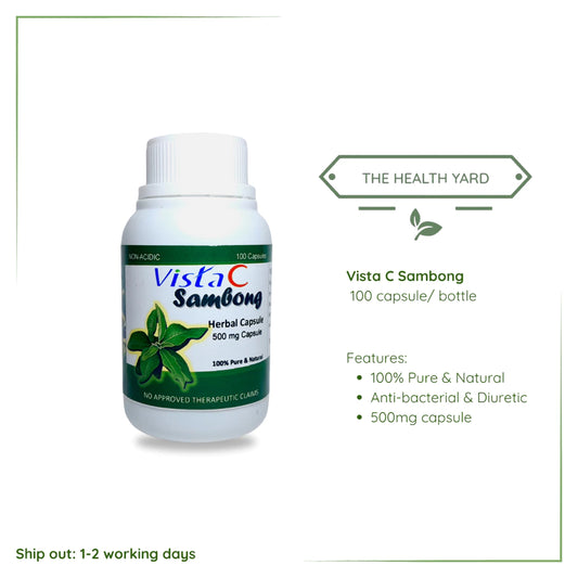 Vista C | Sambong 100 capsules | The Health Yard